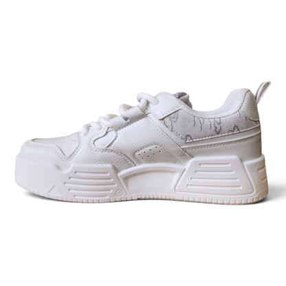 Soviet Major Mens Sneaker – White Mono