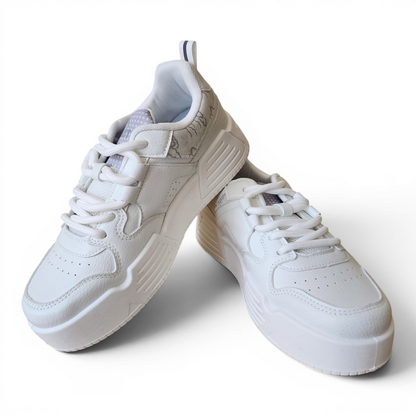 Soviet Major Mens Sneaker – White Mono