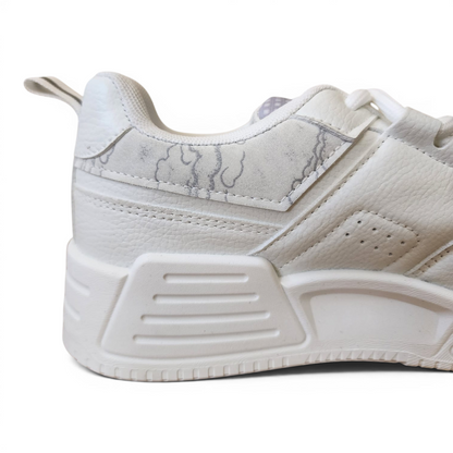 Soviet Major Mens Sneaker – White Mono