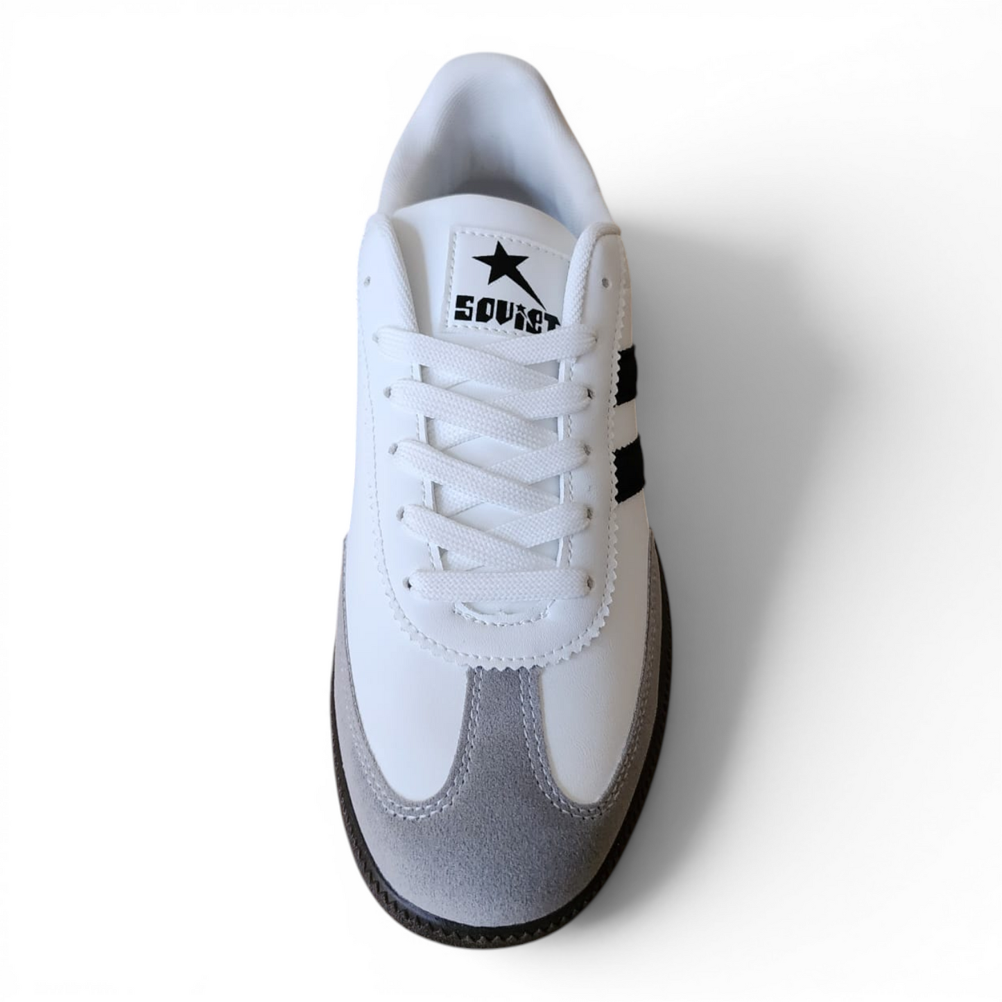 Soviet Court Classic — White/Black