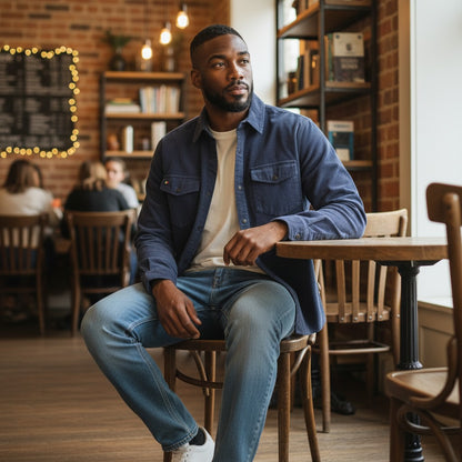 Corduroy Long Sleeve Button Up Shirt