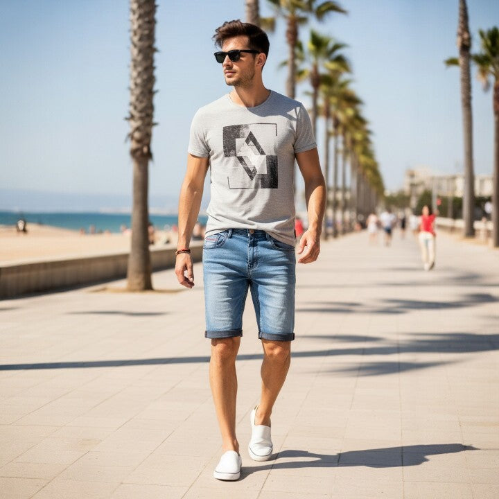 Men's Denim Shorts