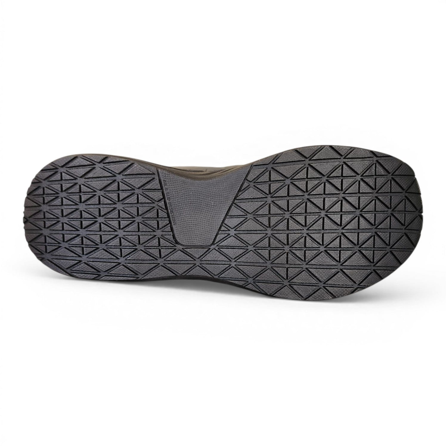 BRIKLYN all-black athletic shoes with a geometric tread pattern on the outsole for grip.