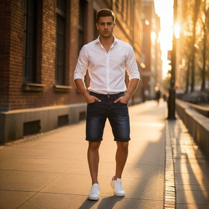 Men's Denim Shorts