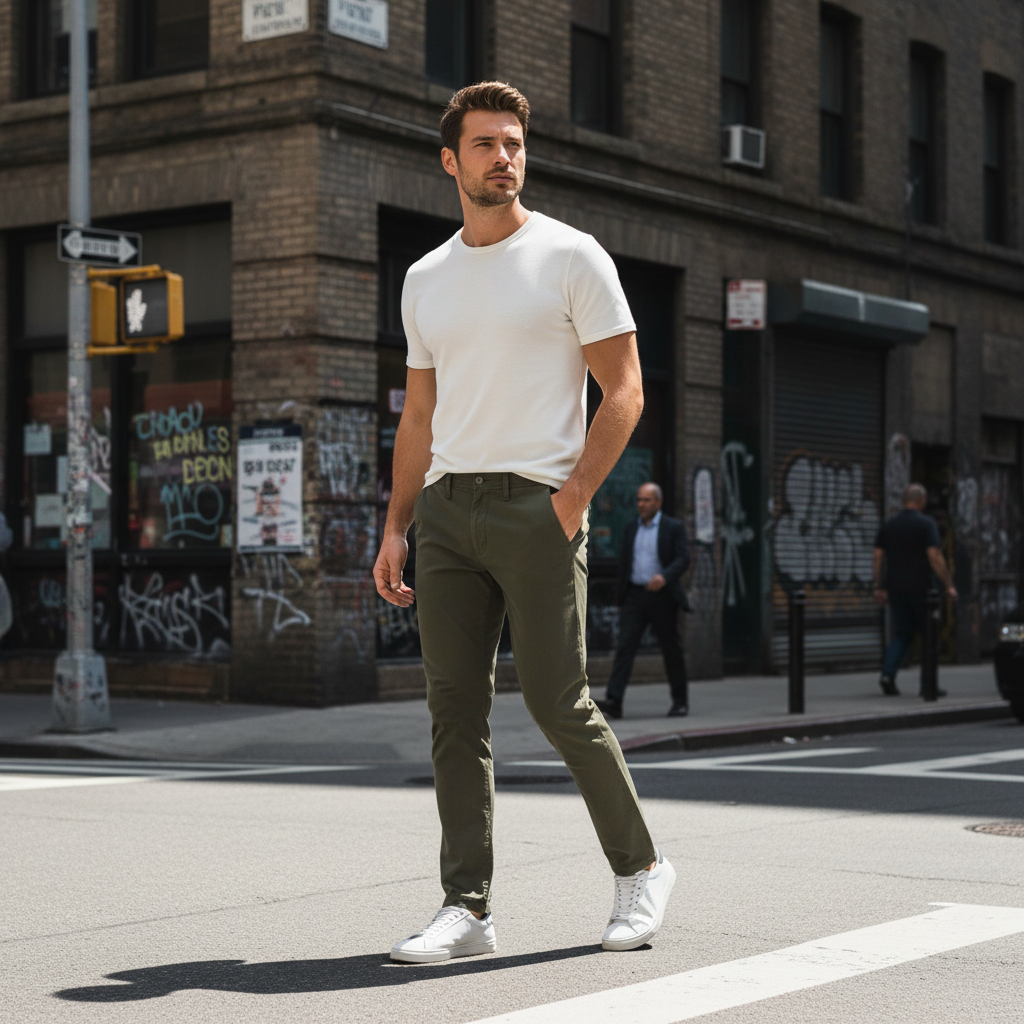 Classic Fit Chino Pants